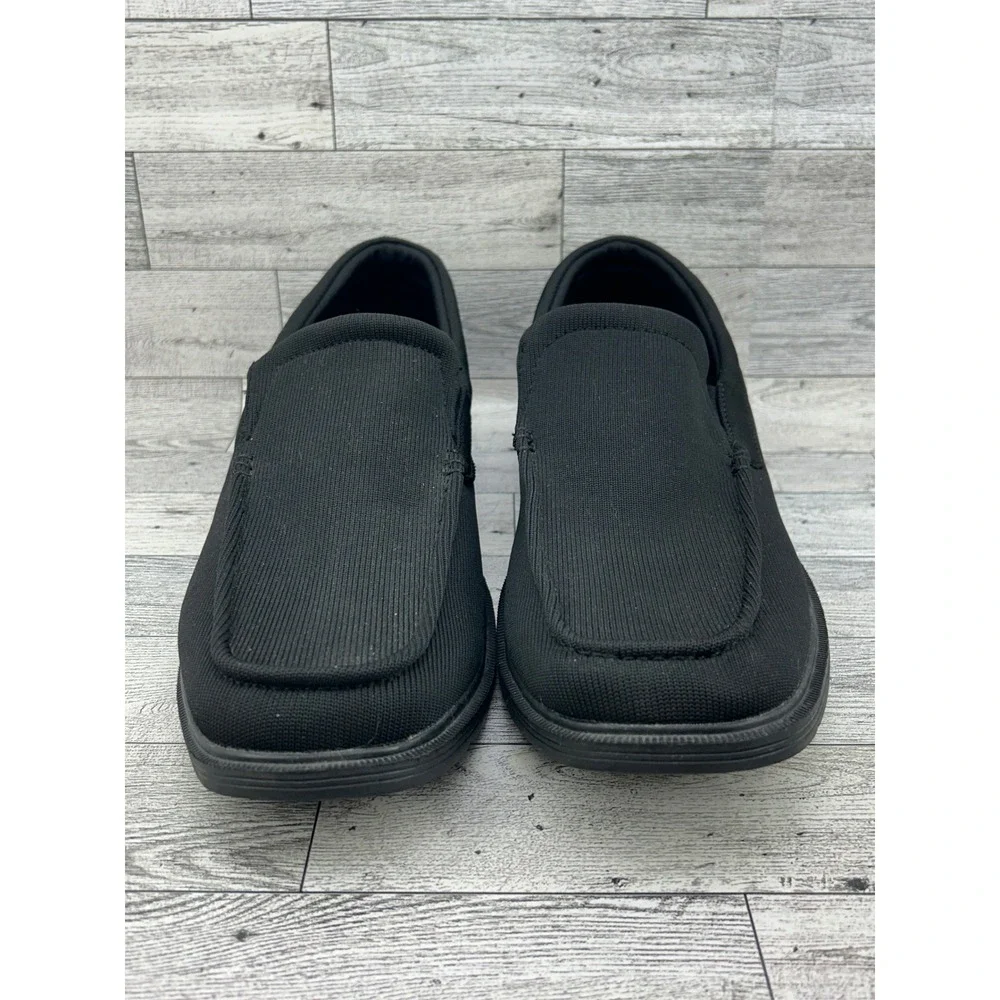 Skechers DressKnit Relaxed‎ Fit Mens Black Slip On Loafers 65134 Size 8.5 BBK